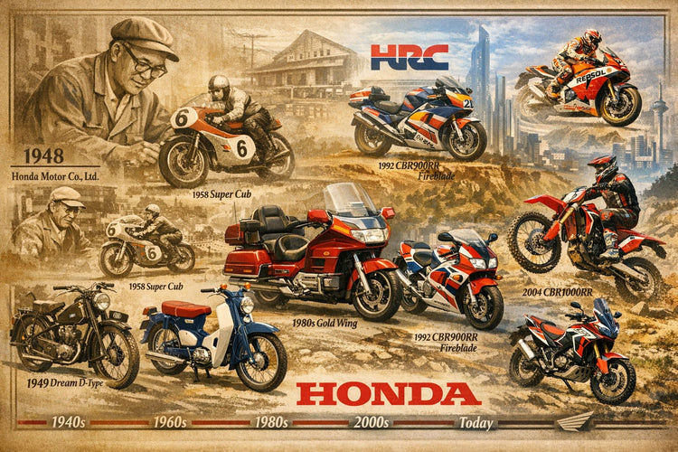Honda Motosiklet Tarihi: Sektörün Öncü Markası