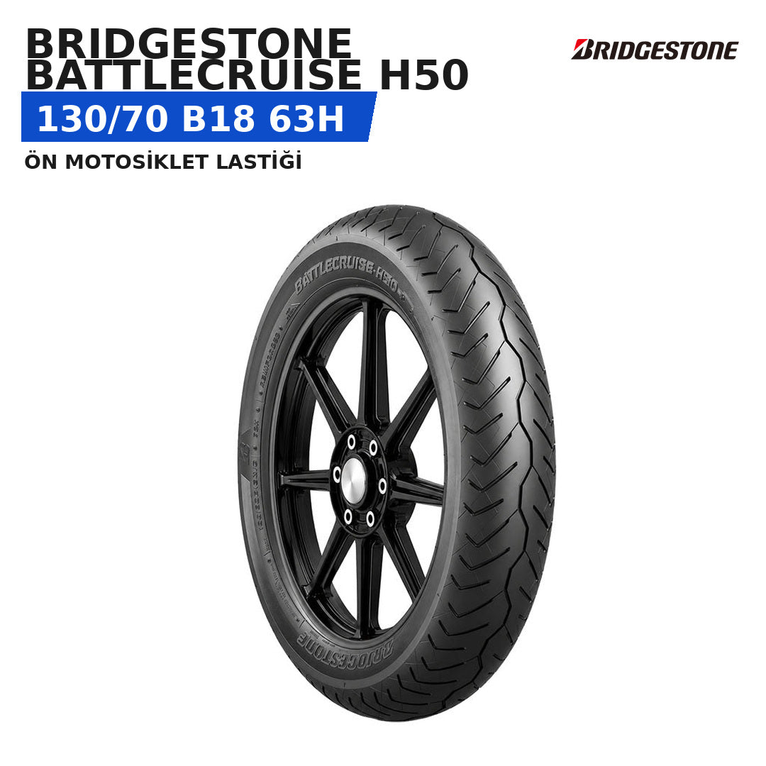 Bridgestone Battlecruise H50 130/70 B18 63H Ön Motosiklet Lastiği