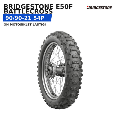 Bridgestone E50F Battlecross 90/90-21 54P Ön Motosiklet Lastiği
