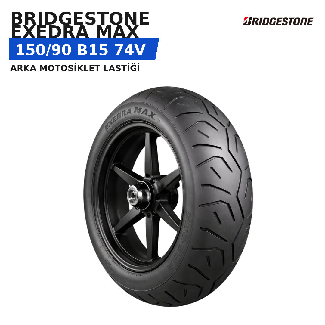 Bridgestone Exedra MAX 150/90 B15 74V Arka Motosiklet Lastiği