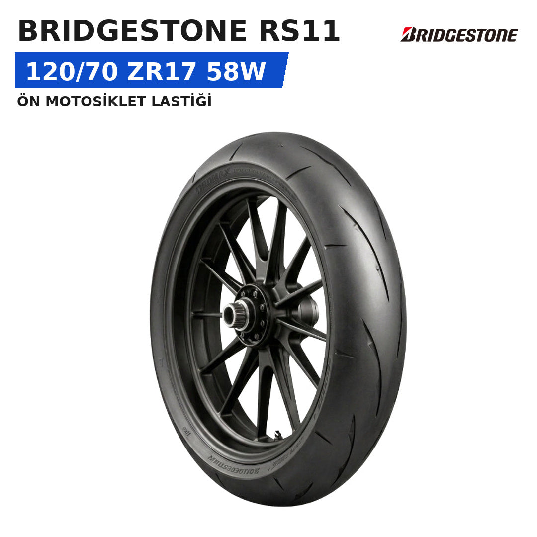Bridgestone RS11 120/70 ZR17 58W Ön Motosiklet Lastiği