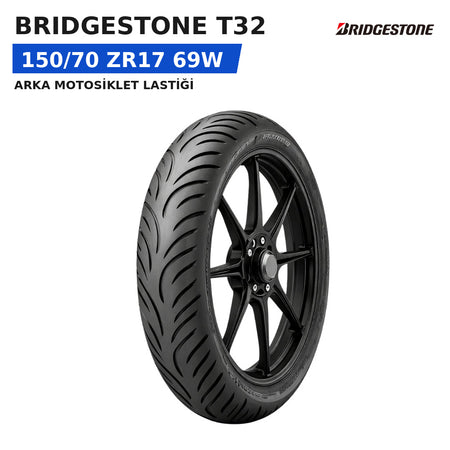 Bridgestone T32 150/70 ZR17 69W Arka Motosiklet Lastiği