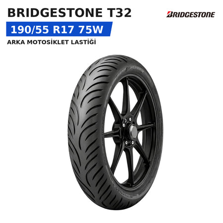 Bridgestone T32 190/55 R17 75W Arka Motosiklet Lastiği