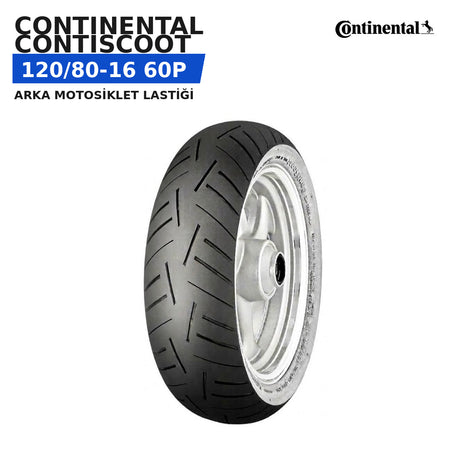 Continental ContiScoot 120/80-16 60P Arka Motosiklet Lastiği