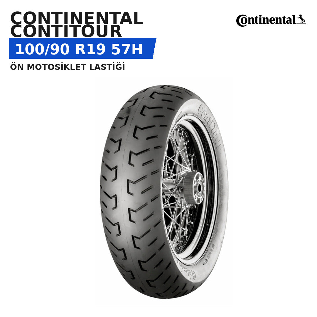 Continental ContiTour 100/90 R19 57H Ön Motosiklet Lastiği