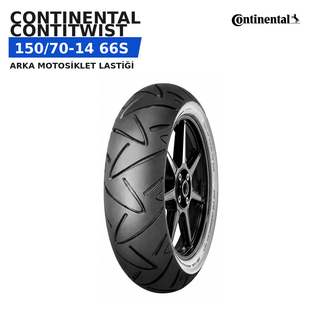 Continental ContiTwist 150/70-14 66S Arka Motosiklet Lastiği