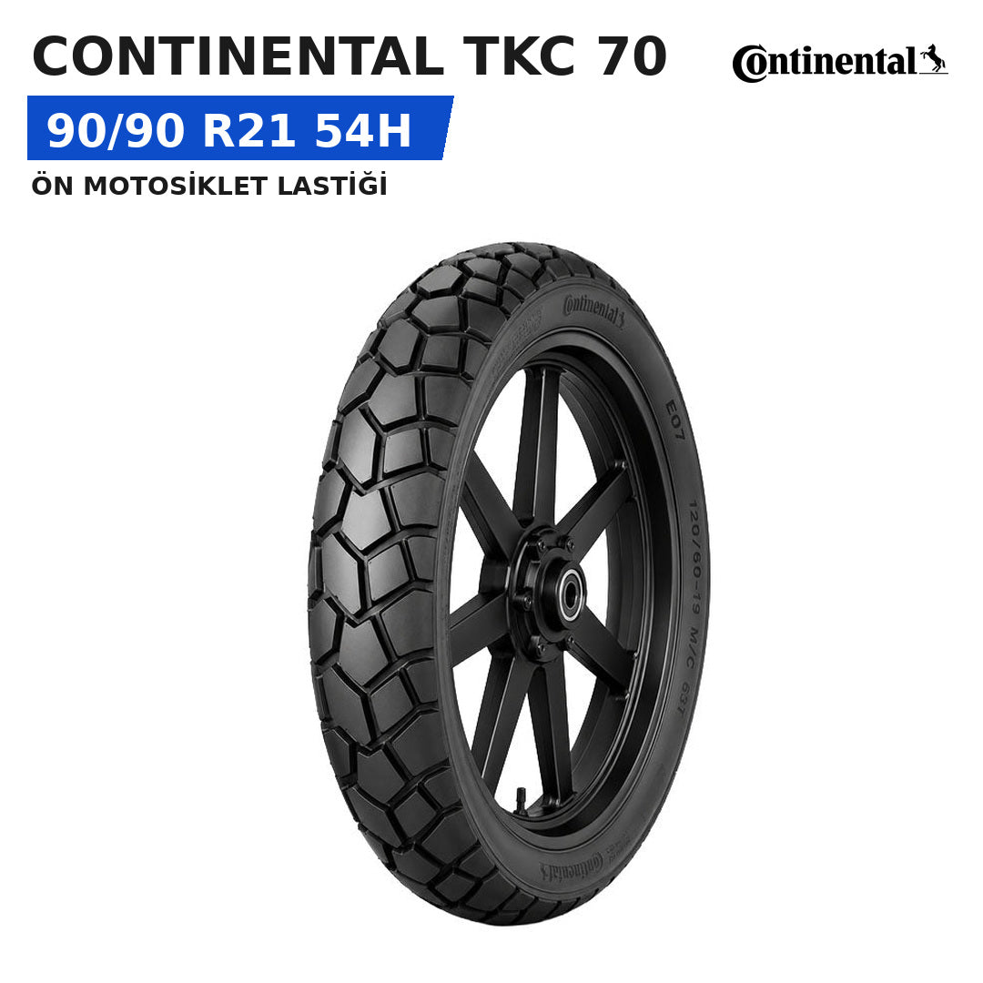 Continental TKC 70 90/90 R21 54H Ön Motosiklet Lastiği