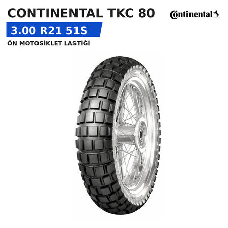 Continental TKC 80 3.00 R21 51S Ön Motosiklet Lastiği