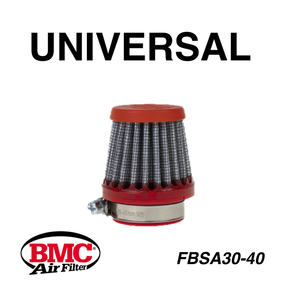 BMC FBSA30-40 Universal Motor Karter Havalandırma Filtresi 30 mm Boğaz