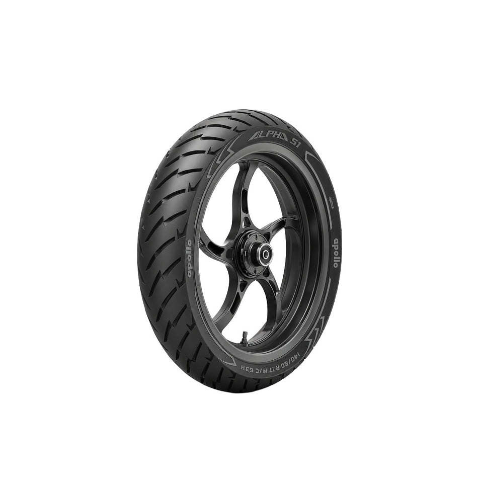 Apollo Alpha S1 130/70 R17 Radial Arka Motosiklet Lastiği