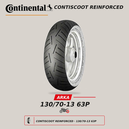 Continental ContiScoot Reinforced 130/70-13 63P Arka Motosiklet Lastiği