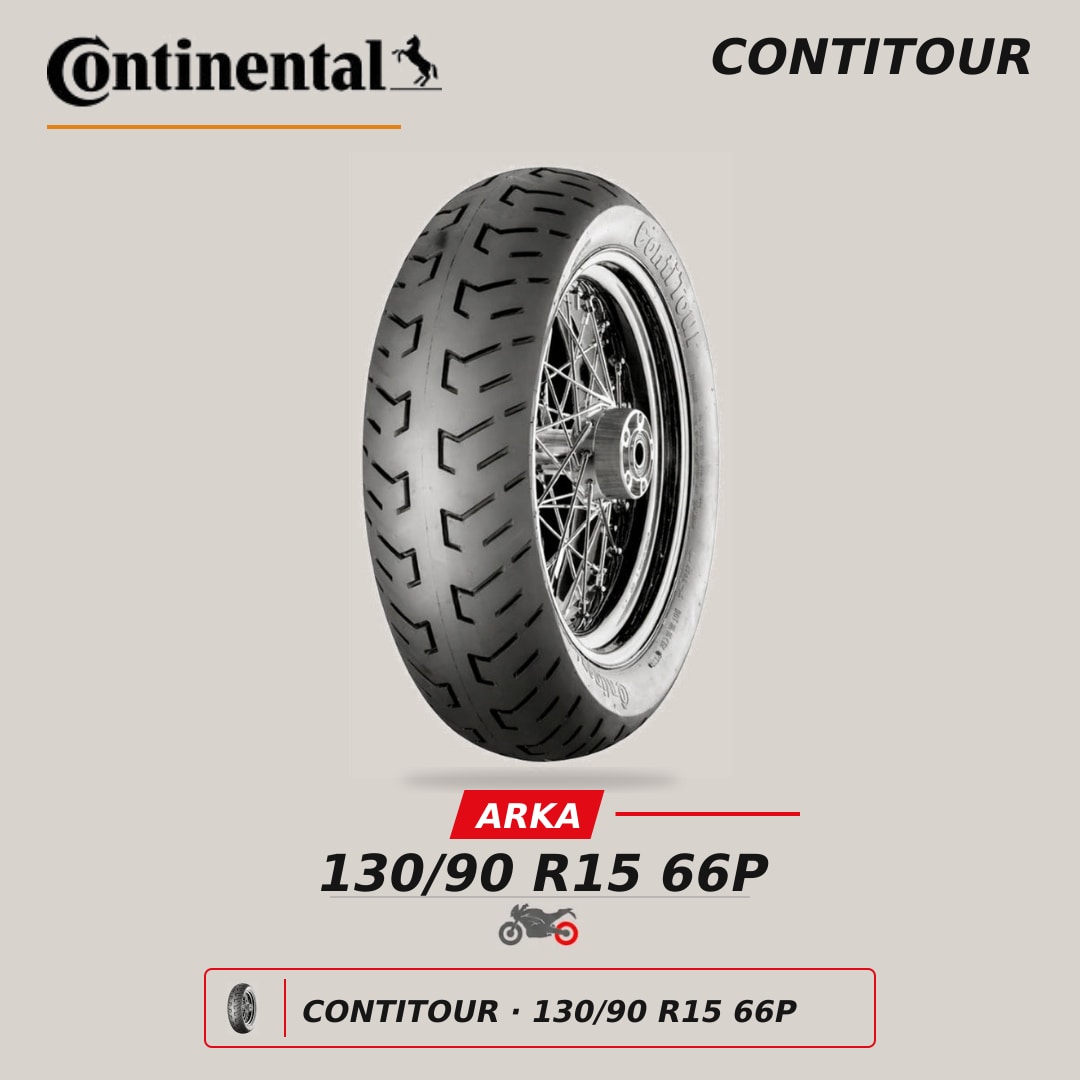 Continental ContiTour 130/90 R15 66P Arka Motosiklet Lastiği