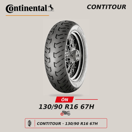 Continental ContiTour 130/90 R16 67H Ön Motosiklet Lastiği