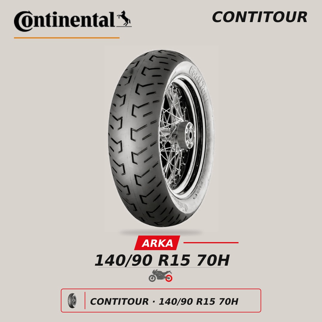 Continental ContiTour 140/90 R15 70H Arka Motosiklet Lastiği