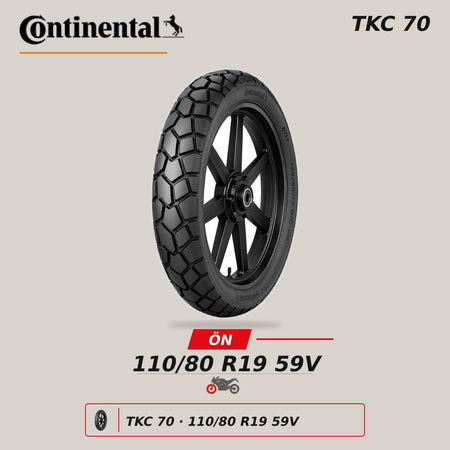 Continental TKC 70 110/80 R19 59V Ön Motosiklet Lastiği