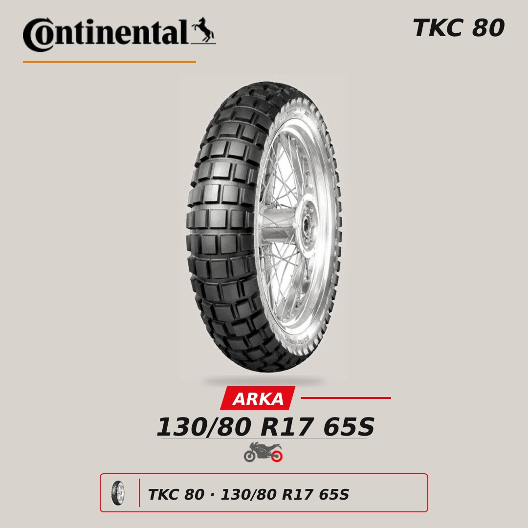 Continental TKC 80 130/80 R17 65S Arka Motosiklet Lastiği