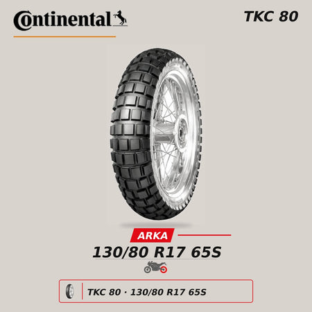 Continental TKC 80 130/80 R17 65S Arka Motosiklet Lastiği