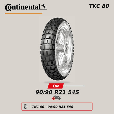 Continental TKC 80 90/90 R21 54S Ön Motosiklet Lastiği