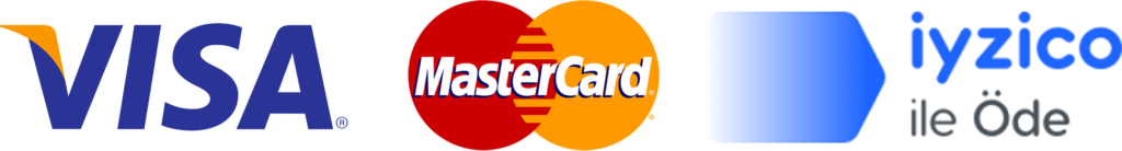 Visa, Mastercard, iyzico ile Öde